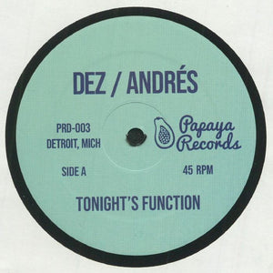 You added <b><u>Dez / Andres | Tonight's Function</u></b> to your cart.