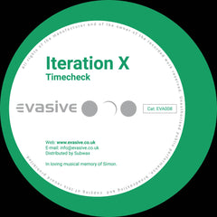Iteration X | Timecheck