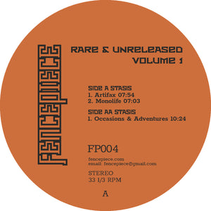 You added <b><u>Stasis | Rare and Unreleased Vol. 1</u></b> to your cart.