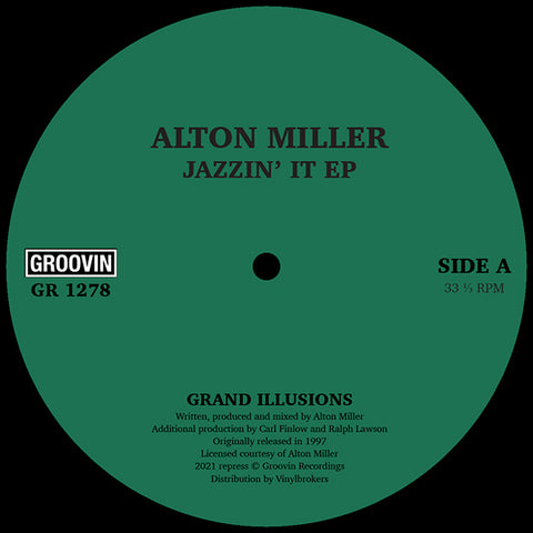 Alton Miller | Jazzin' It EP