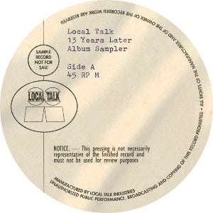 You added <b><u>Various | Local Talk 13 Years Later Album Sampler</u></b> to your cart.