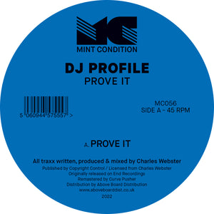 You added <b><u>DJ Profile | Prove It</u></b> to your cart.