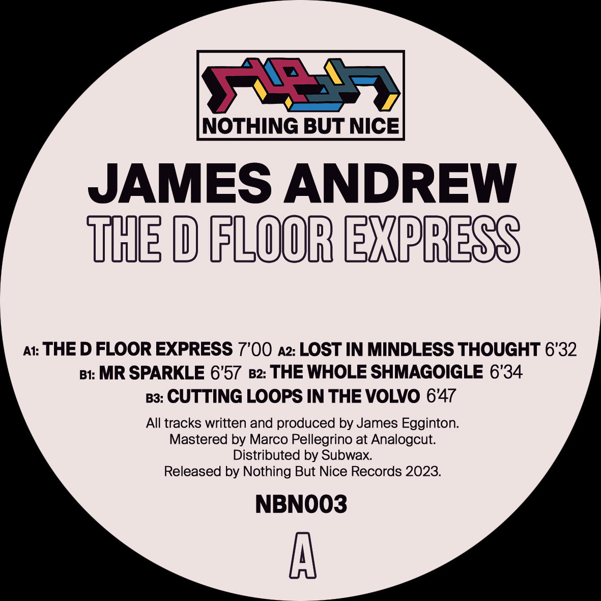 James Andrew | The D Floor Express – vinylunderground.co.uk