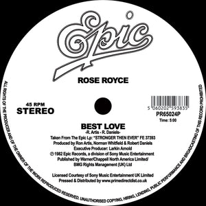 You added <b><u>Rose Royce | Still in Love</u></b> to your cart.