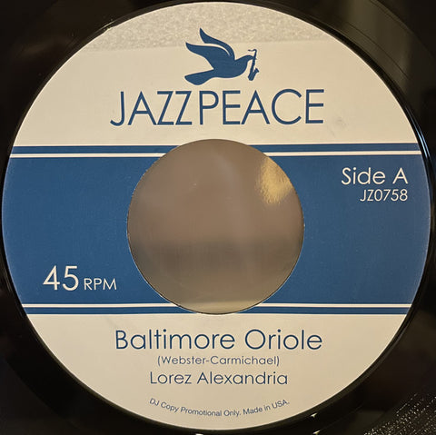Lorez Alexandria | Baltimore Oriole / Little Boat