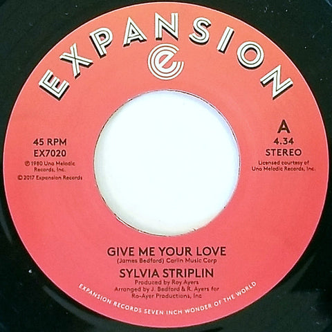Sylvia Striplin | Give Me Your Love