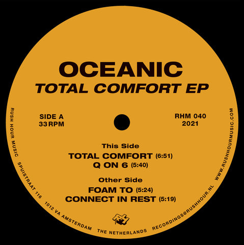 Oceanic | Total Comfort EP