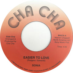 Sonia / Overnight Players | Easier To Love / Malcolm X