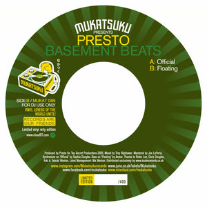 You added <b><u>Presto | Basement Beats</u></b> to your cart.