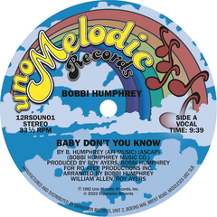 Bobbi Humphrey | Baby Don't You Know - RSD2022