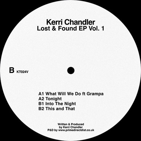 Kerri Chandler | Lost and Found EP Vol 1