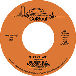 You added <b><u>The Dome City Rock Orchestra | Quiet Village Pt 1 / Quiet Village Pt 2 - RSD2023</u></b> to your cart.