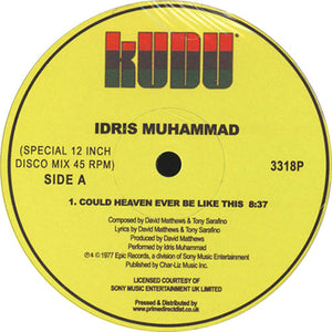 You added <b><u>Idris Muhammad | Could Heaven Ever Be Like This / Tasty Cakes & Turn This Mutha Out</u></b> to your cart.