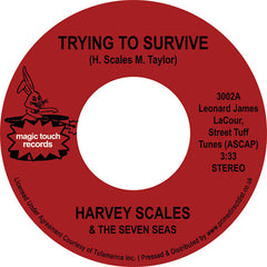 Harvey Scales & Seven Seas | Trying To Survive / Bump Your Thang - RSD2023 on sale 8pm Monday 24th April