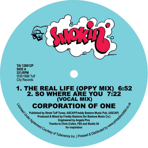 Corporation Of One | The Real Life / So Where Are You