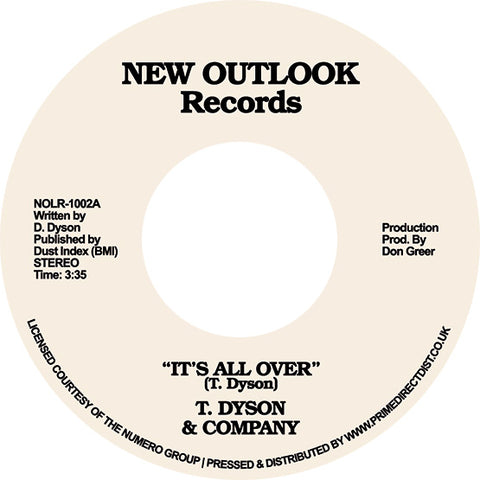 Dyson & Company | It’s All Over / First Time - RSD2021 - Saturday 6pm Release
