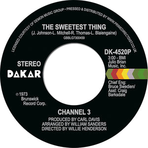 You added <b><u>Channel 3 | The Sweetest Thing / Someone Else's Arms - RSD2021 (Drop2)</u></b> to your cart.