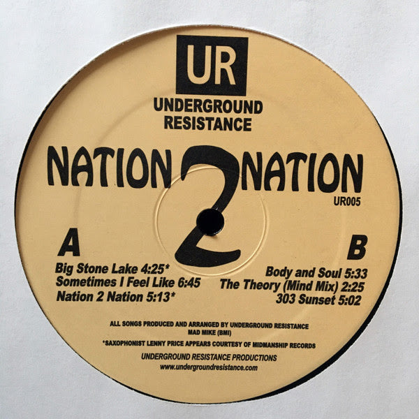 Underground Resistance | Nation 2 Nation